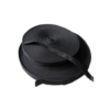 Dixie Tailoring Supply A 5-meter roll of Heel Guard for Pants, neatly coiled, is perfect for any tailoring store or tailor seeking quality materials. Tailoring Supplies