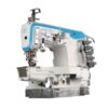 Dixie Tailoring Supply Discover the JACK K5-D-01 Regular Cylinder Arm Industrial Coverstitch Sewing Machine. With its blue and white design, multiple thread spools, levers, and a large base for fabric support, it's perfect for any tailoring store and an ideal addition to your tailor products collection. Tailoring Supplies